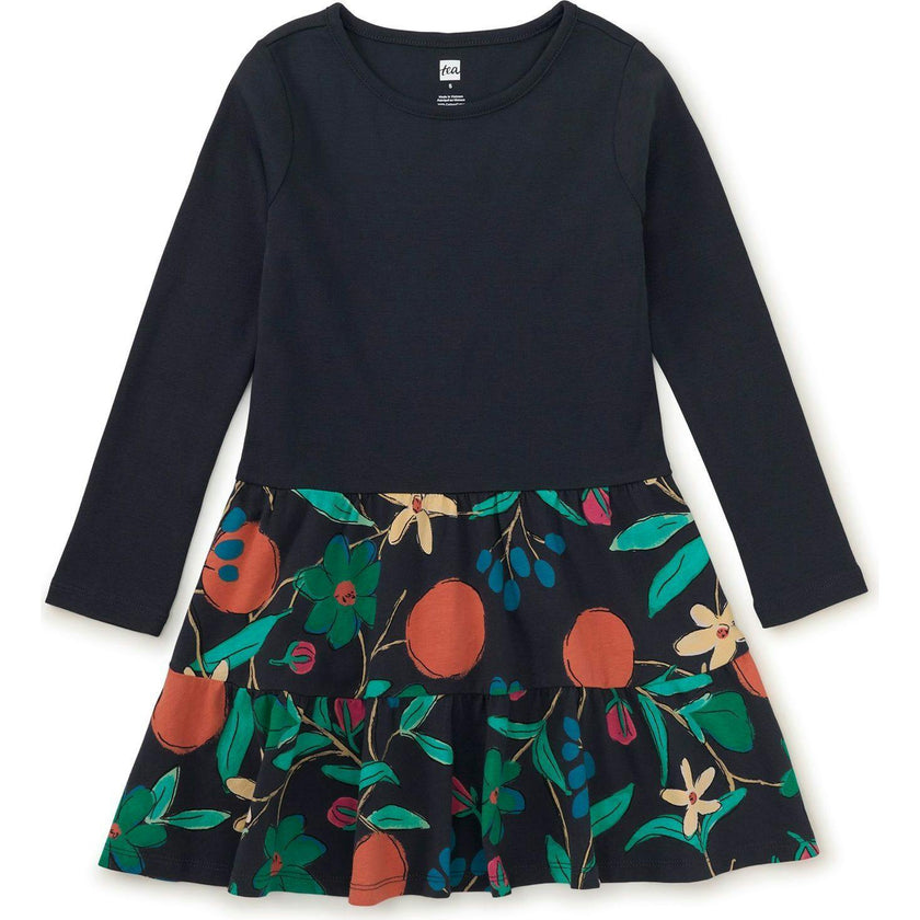 Tiered Skirted Twirl Dress, Multi