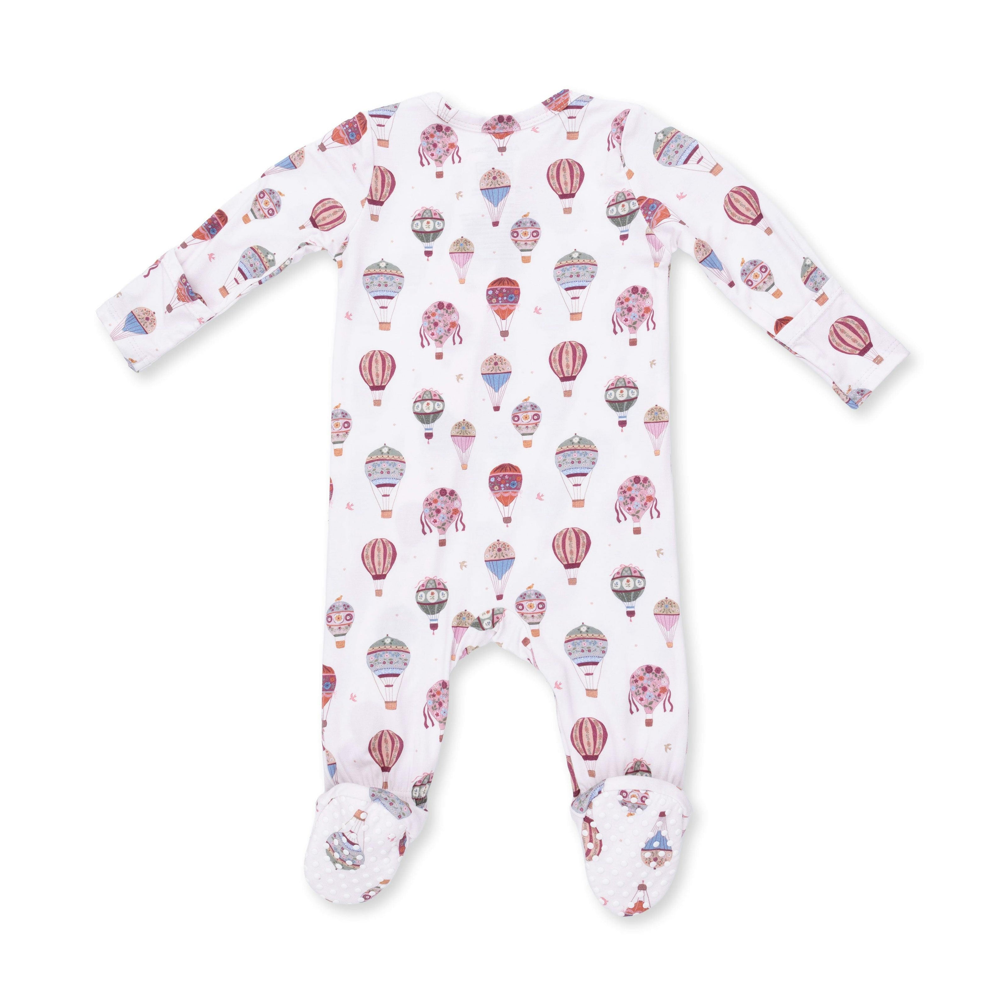 Hot Air Balloon - 2 Way Zipper Footie