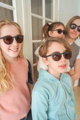 Classic | Sustainable Sunglasses | Plant-Based Bendable Polarized - Teen | 9-14 Y | Black