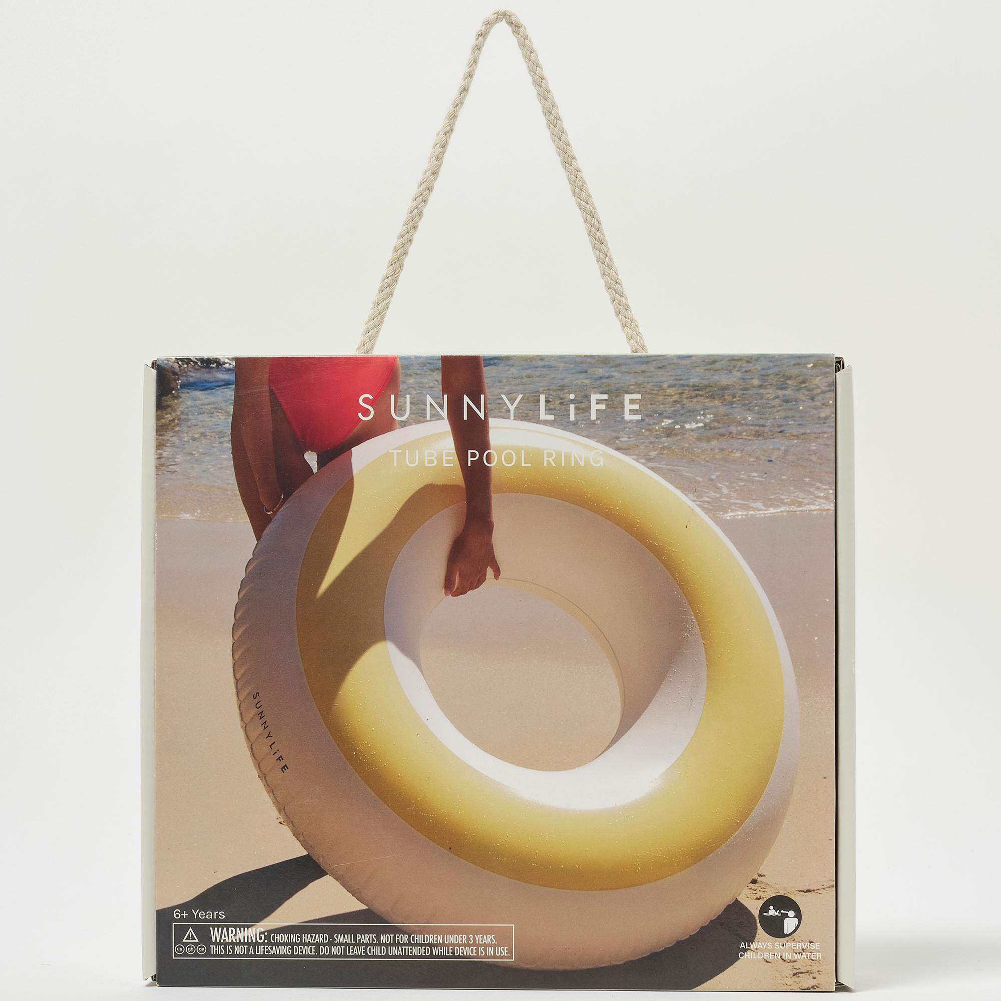 Tube Pool Ring: Butter