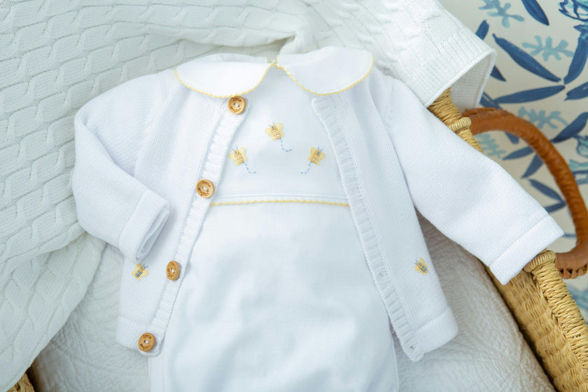 Crochet Playsuit - Bee