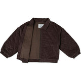 Organic Quilted Bomber Corduroy Jacket