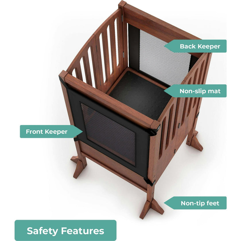 Contemporary Kitchen Helper Stool