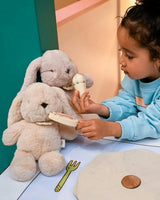 Plush BON TON TOYS BUBBLES Bunny ECO Beige 9"