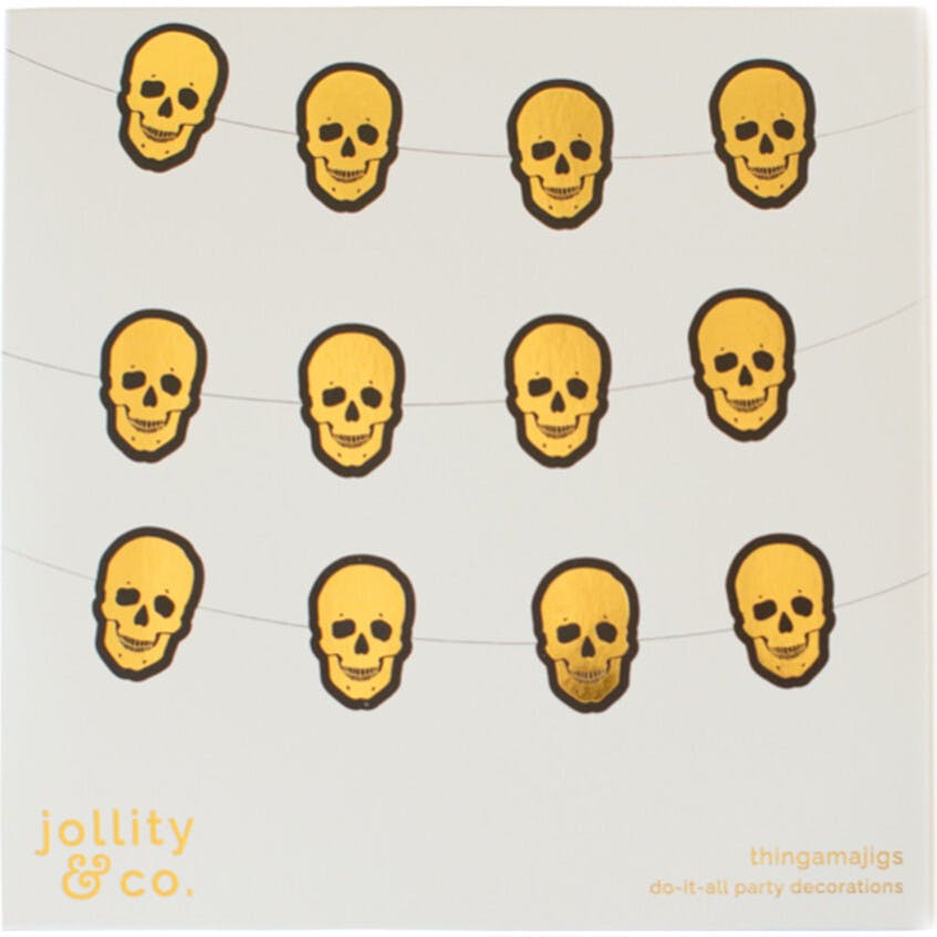 Gold Skull Thingamajigs
