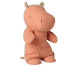 Safari friends, Hippo, Small - Dusty coral