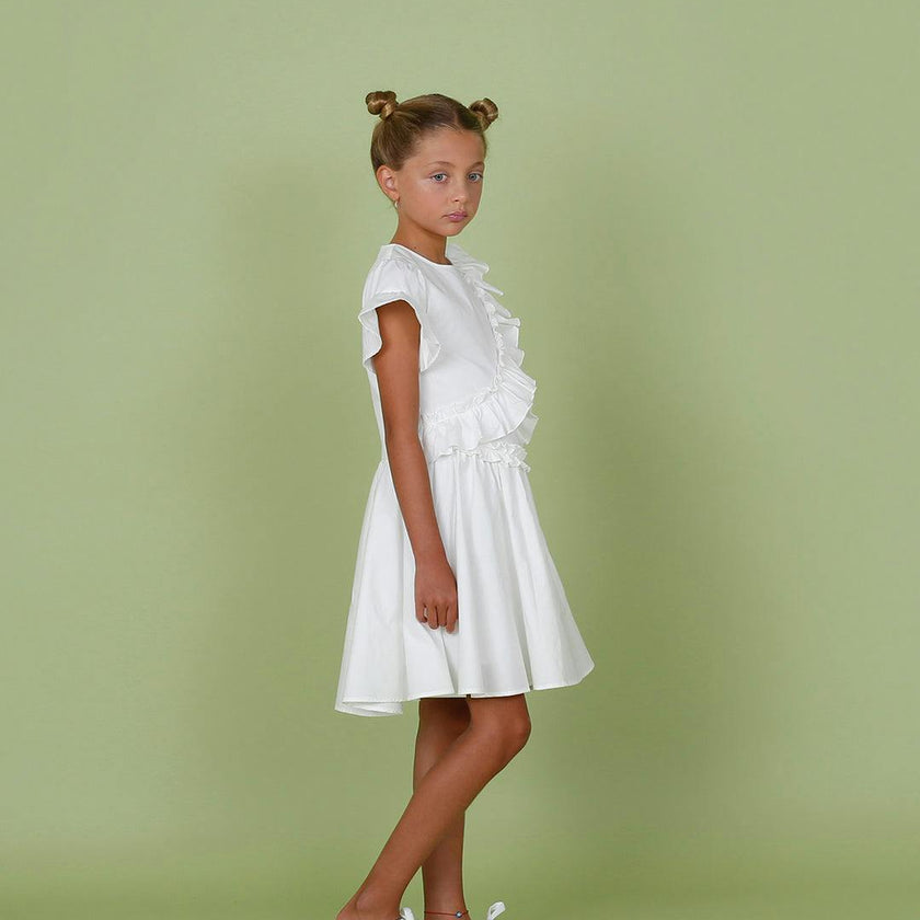 Cora dress, White