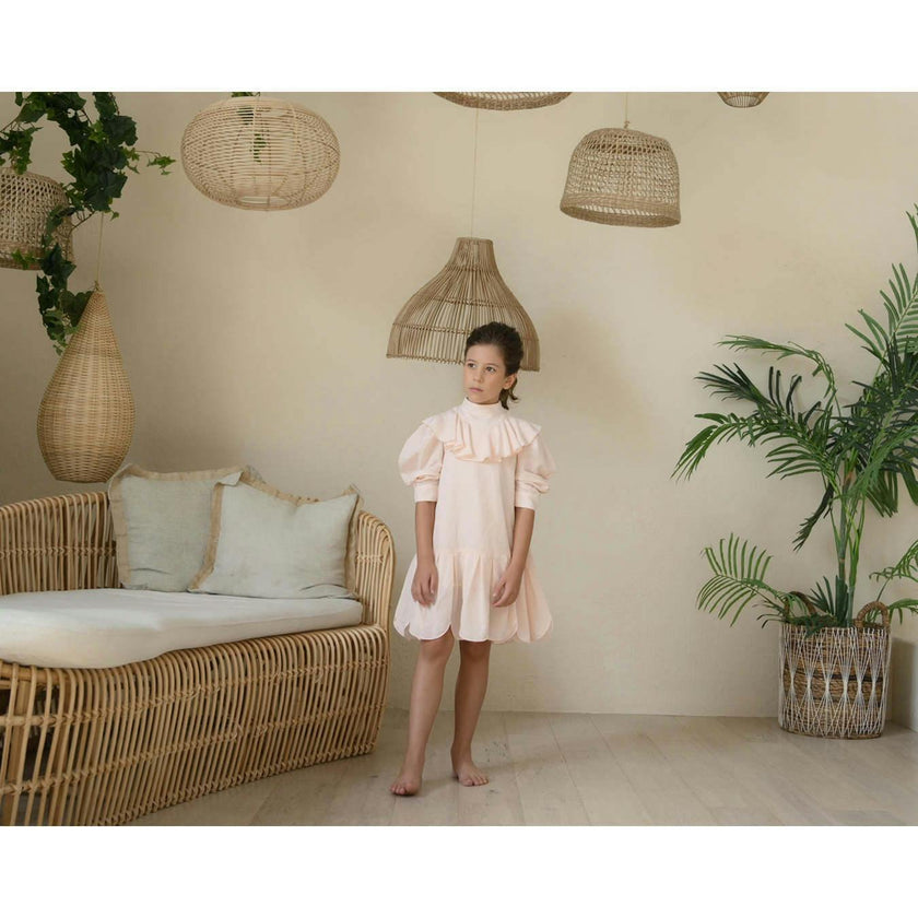 Olivia dress (blush pink)