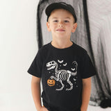 Dinosaur Skeleton Patch Halloween Baseball Hat