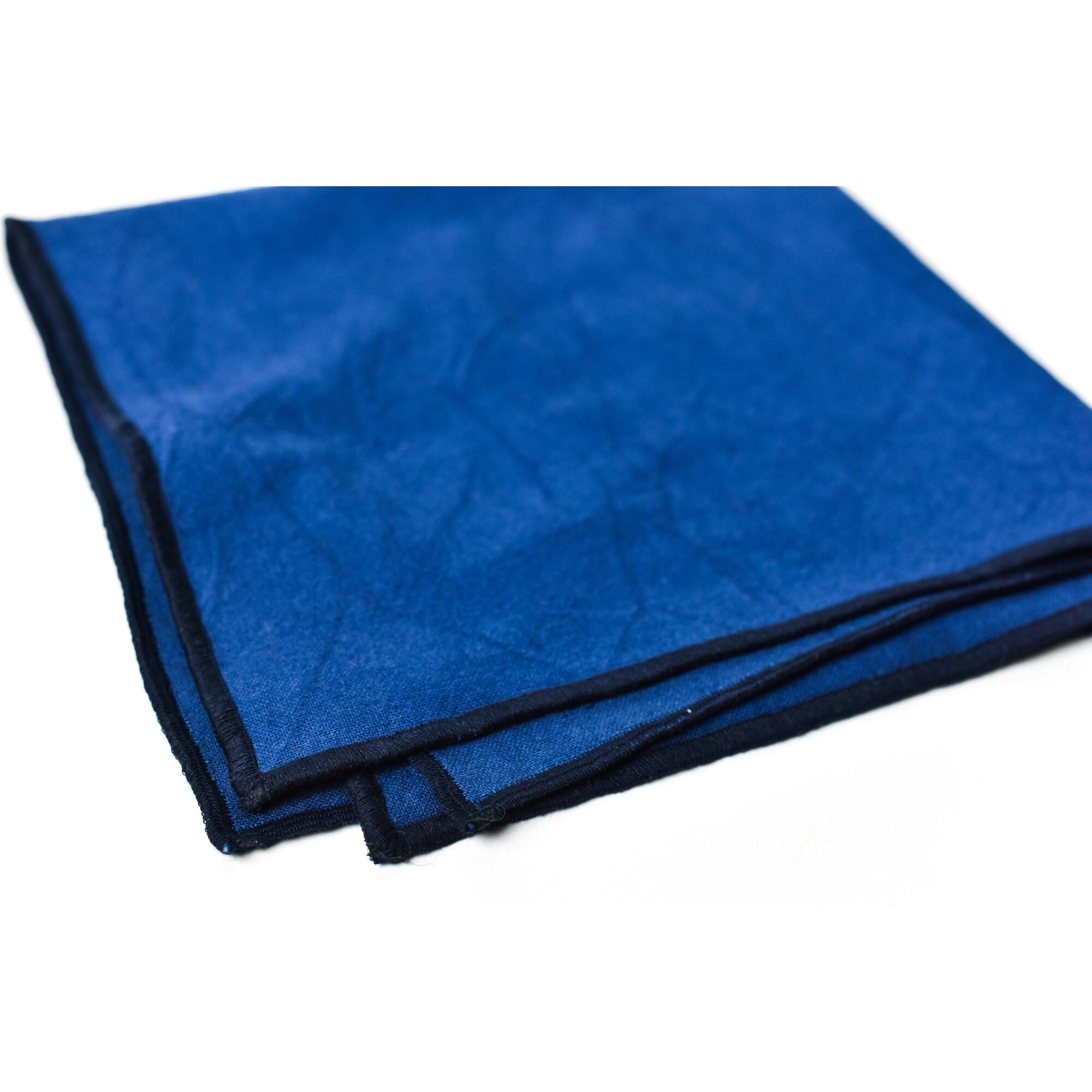 Color Block Navy Napkin