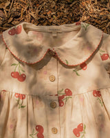 Clementine Dress in Cherry Bloom