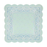 Western Bandana Square Plates