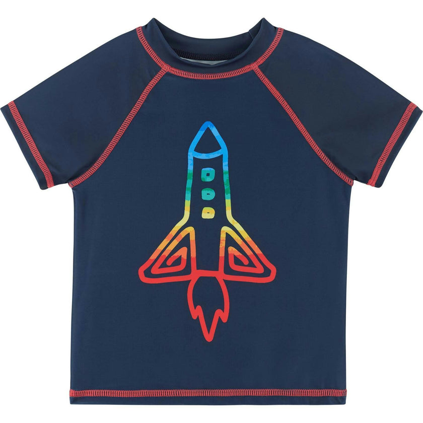 Short Sleeve Rocket Rashguard Swim Set