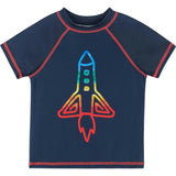 Short Sleeve Rocket Rashguard Swim Set