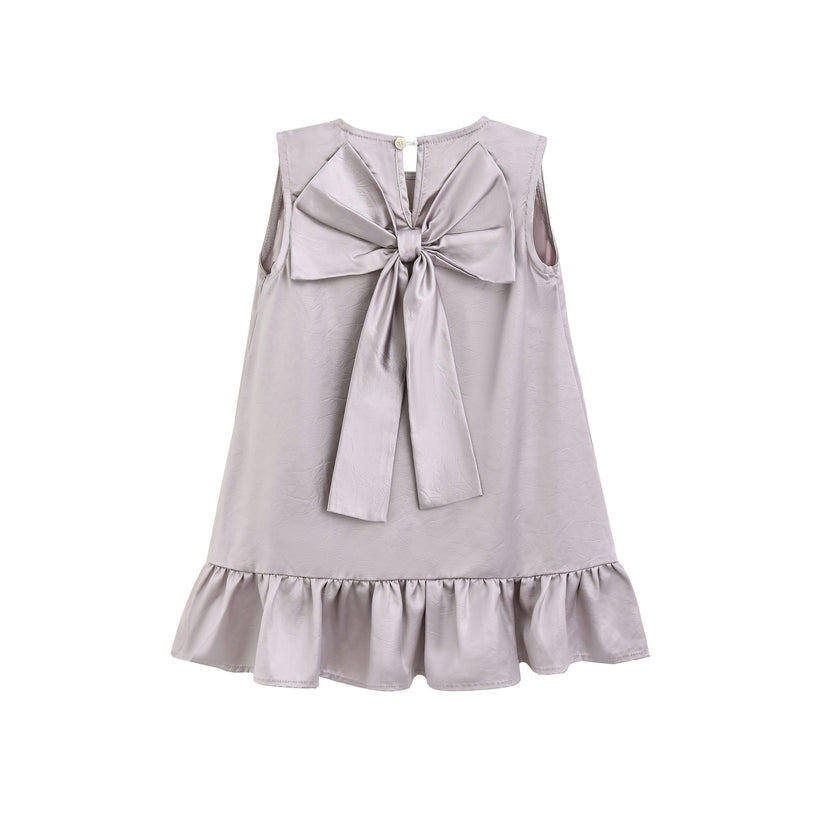 Purple Sofia Bow Dress