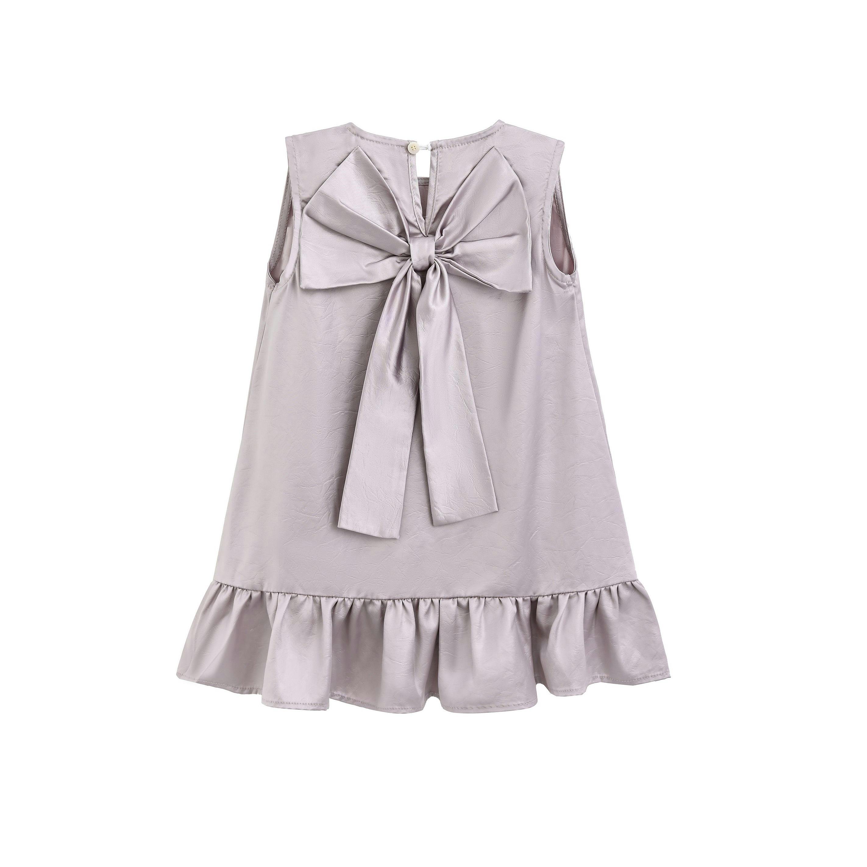Purple Sofia Bow Dress