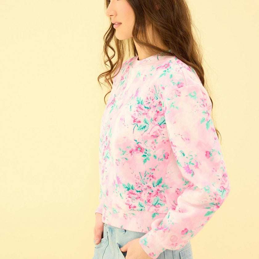Luca Sweatshirt in Rose Trance