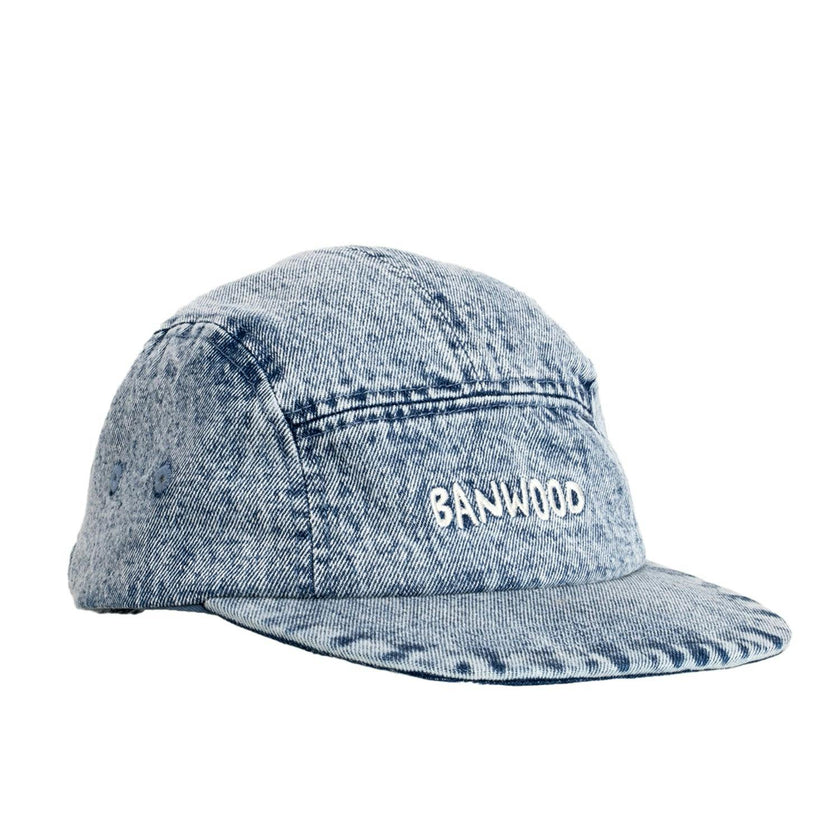 BANWOOD 5-PANEL CAP - DENIM