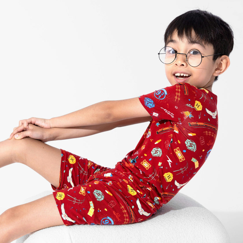 Hogwarts Express Bamboo Kids Pajama Short Set