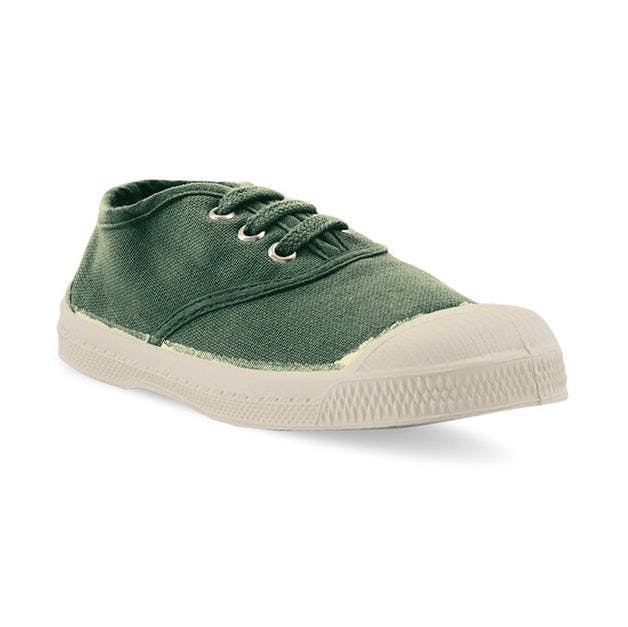 BENSIMON Kids -  Laces Tennis Shoes - Matcha