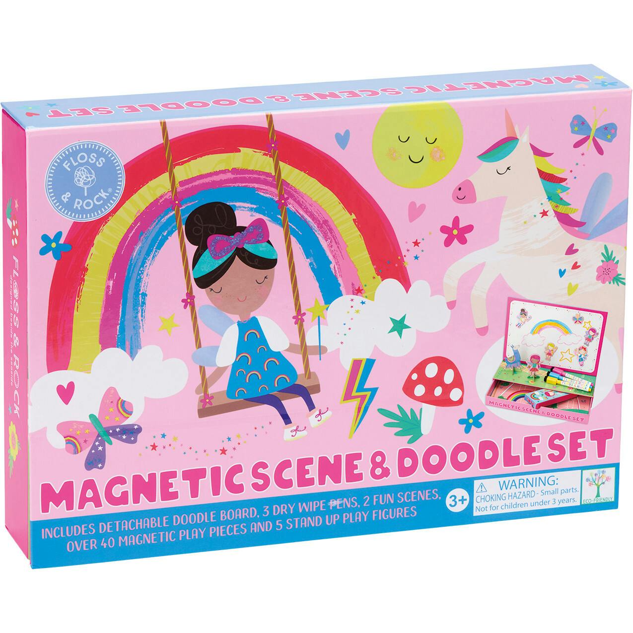 Magnetic Scene and Doodle Set - Rainbow Fairy