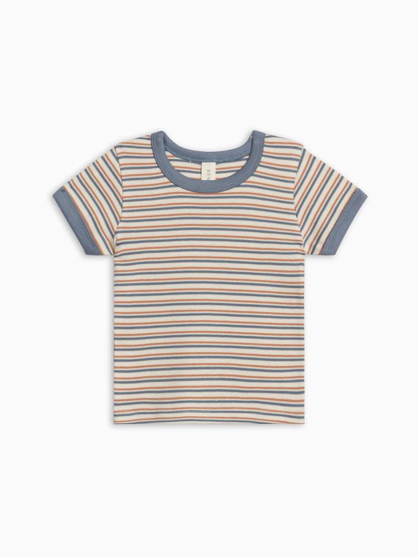 Andy Ringer Tee - Voyage Stripe / Sea + Ridge