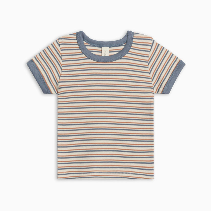 Andy Ringer Tee - Voyage Stripe / Sea + Ridge