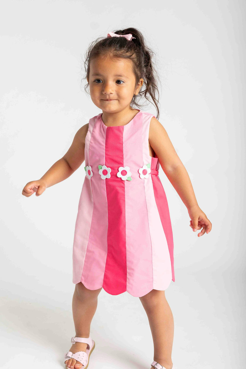 Poplin Panel Dress