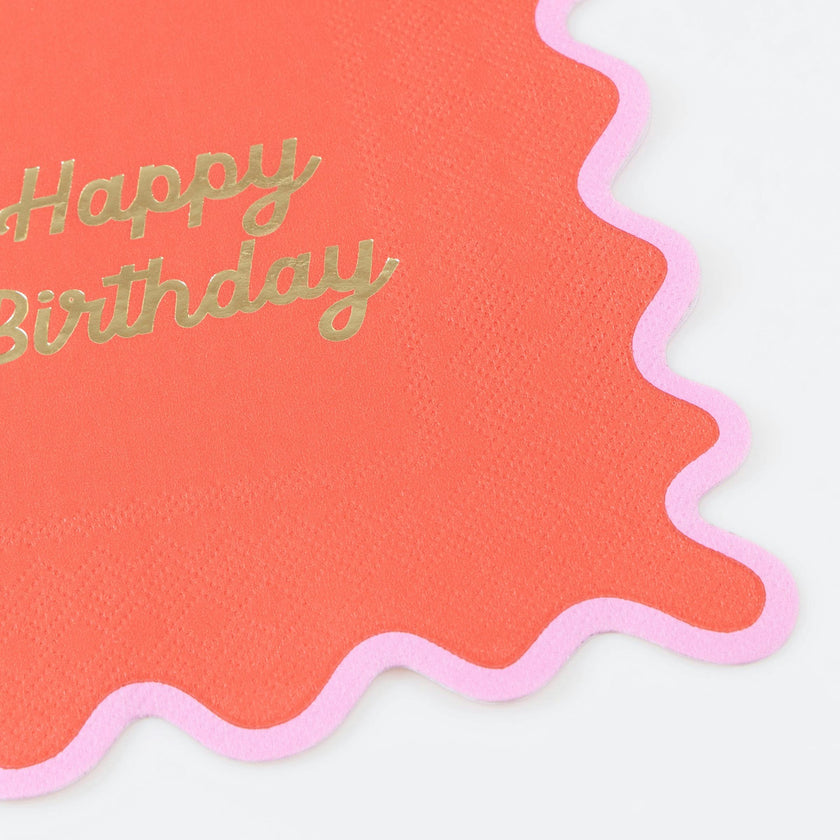 Wiggle Edge Large Napkins