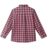 Kids Plaid Double-Facing Buttondown