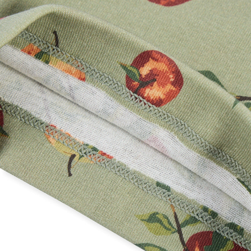 Apple Orchard Organic Cotton Knotted Beanie Hat
