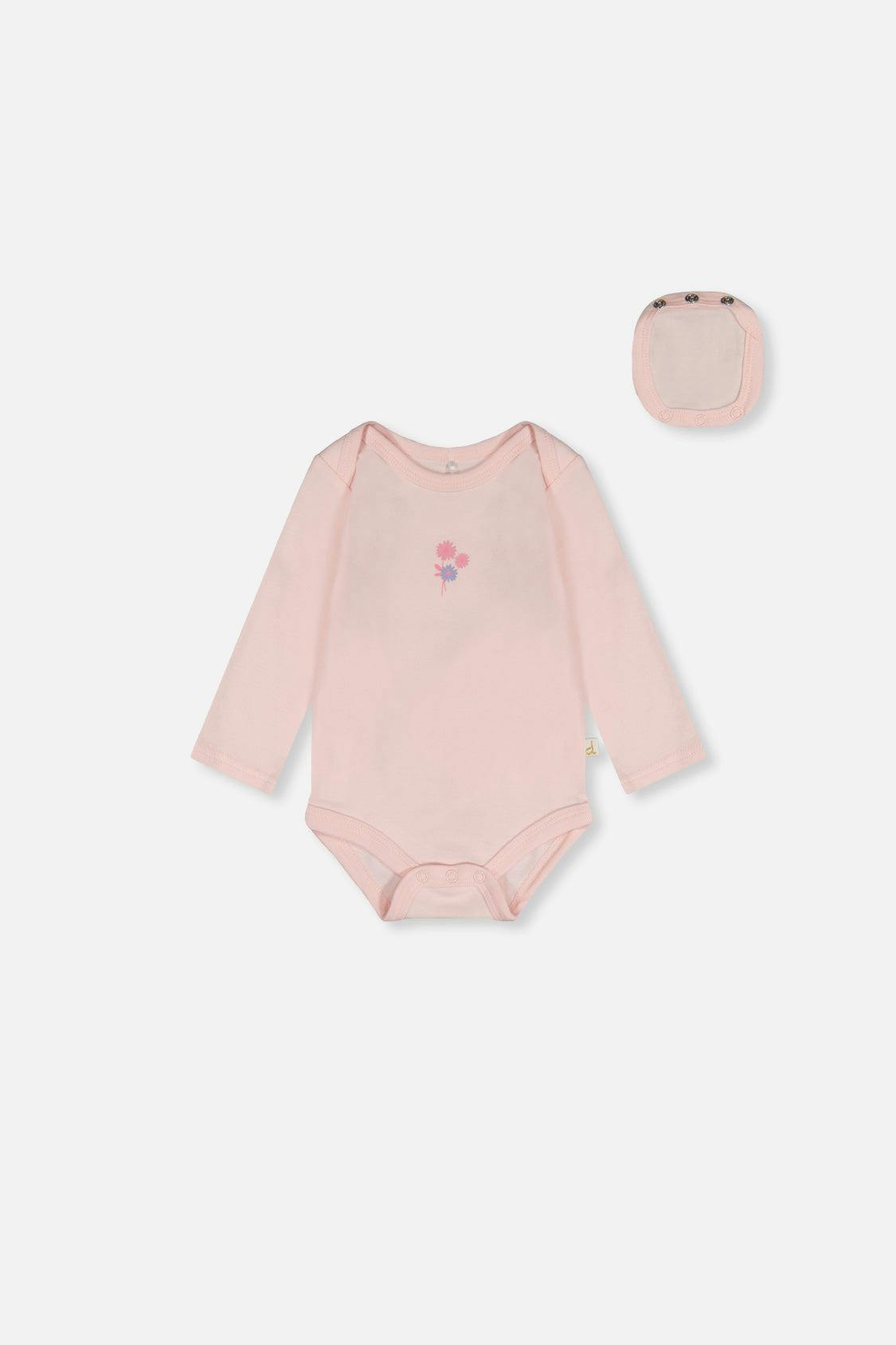 Organic Cotton Onesie Very Pale Pink