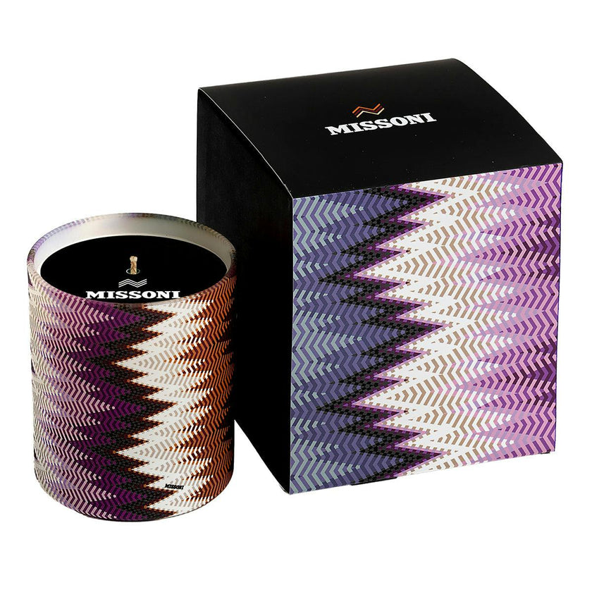 Scented Candle PHRAE ZIG ZAG 220gr  diam. 3.3", H 3.5"