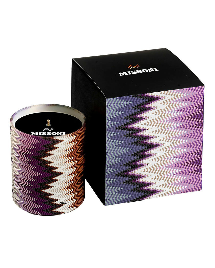 Scented Candle PHRAE ZIG ZAG 220gr  diam. 3.3", H 3.5"