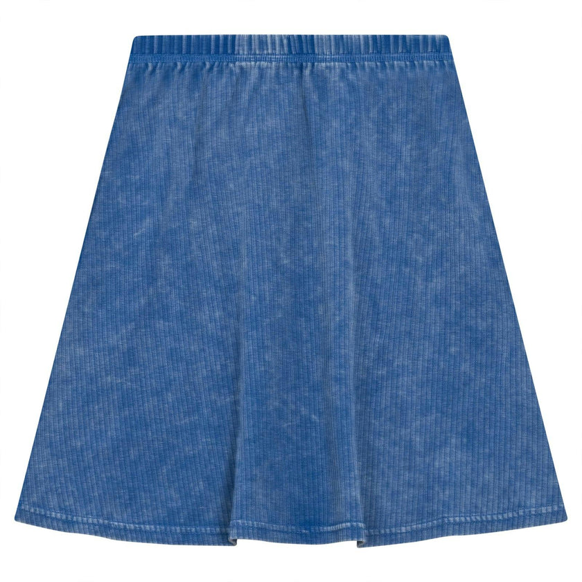 Distressed A Line Skirt