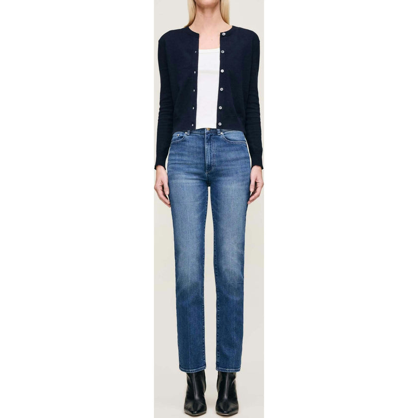 Halle Straight High Rise Instasculpt™ 29" Jeans Oceanside