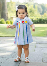 Dress With Flowers and Bloomer
