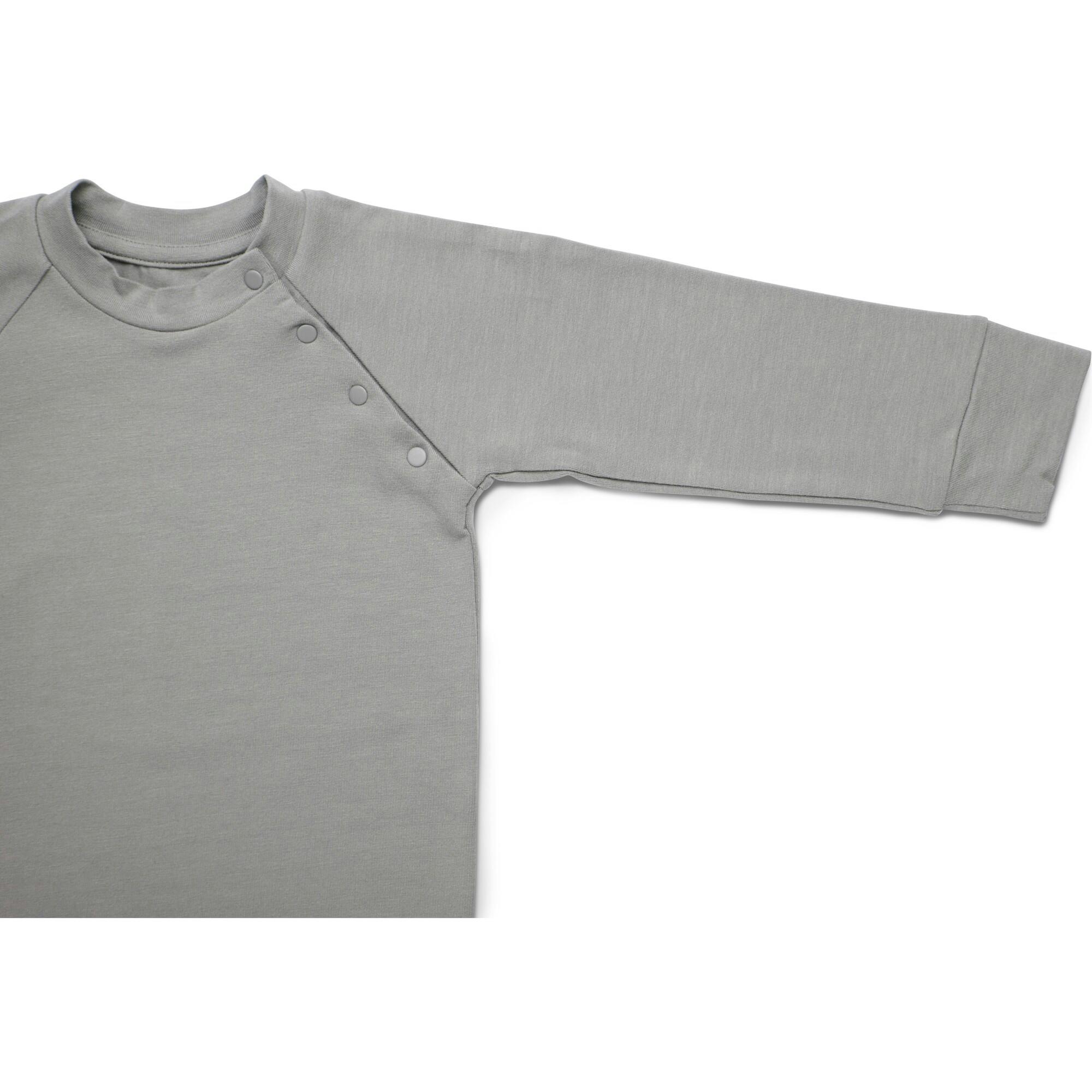 Long Sleeve Bodysuit, Grey