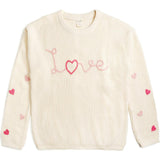 Ditsy Love Knit Women's Sweater