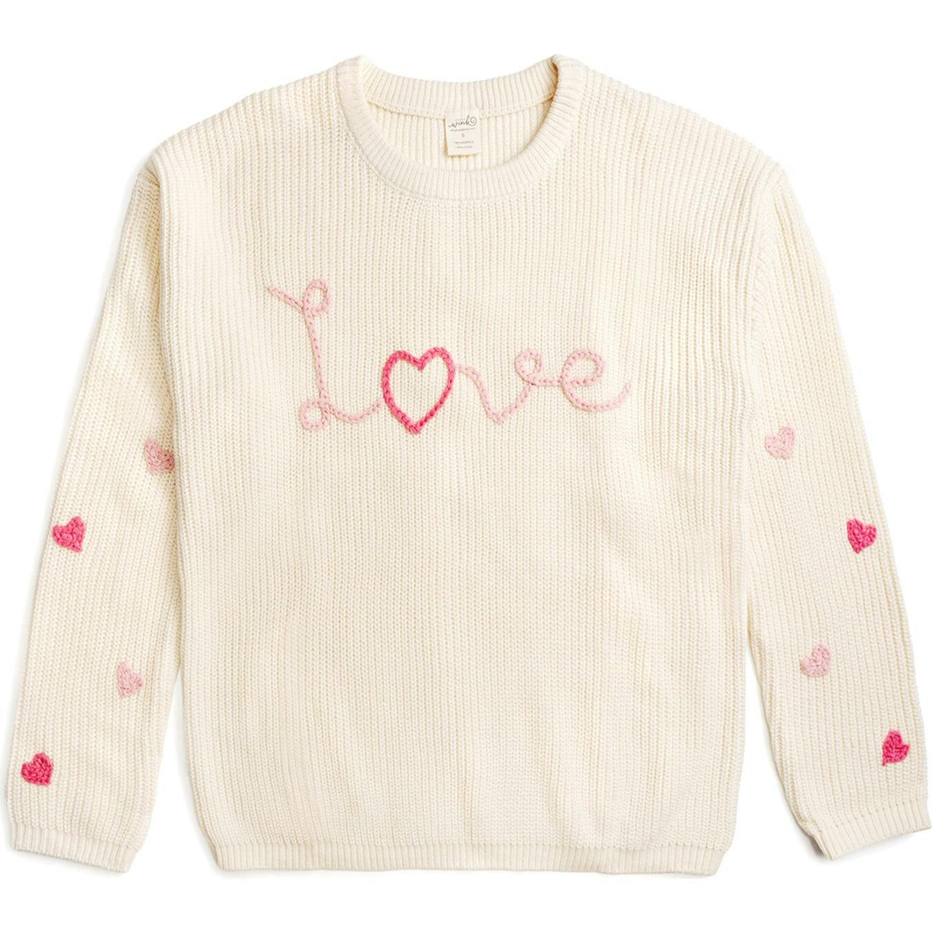 Ditsy Love Knit Women's Sweater