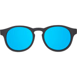 Polarized Keyhole Sunglasses: Jet Black