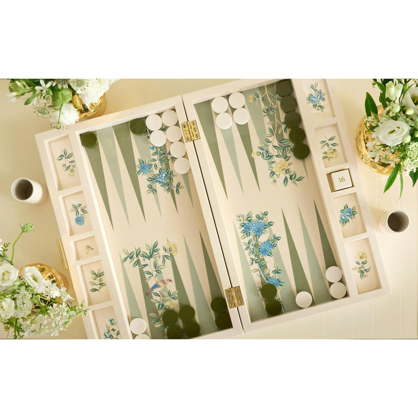 Aerin X Gracie Lacquer Backgammon Set