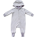 Baby Girl Terry Zip Romper