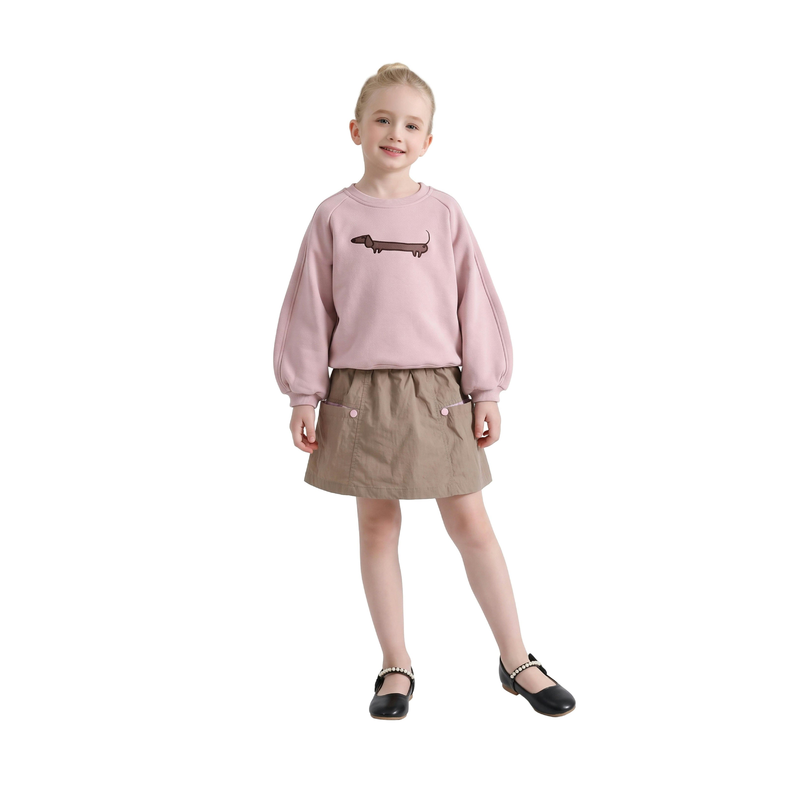 Light Pink Dachshund Sweatshirt