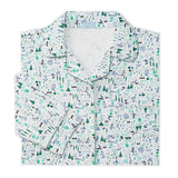 Après Ski Women's Button Front Long Pajama Set