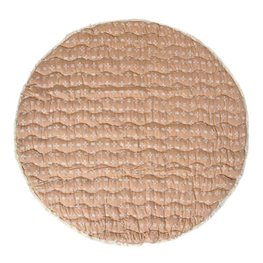Kendi Safari Animal Cotton Quilted Baby Play Mat