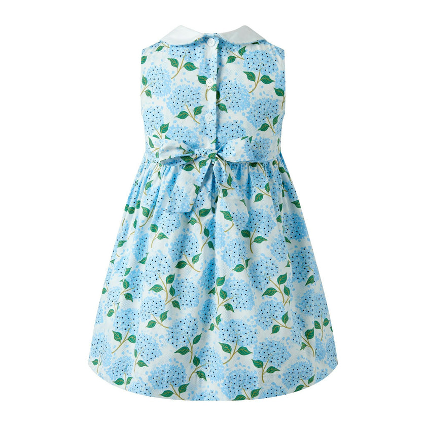 Hydrangea Peter Pan Collar Dress