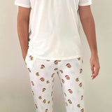 Men's Pajama Pants in Santa's Cookies