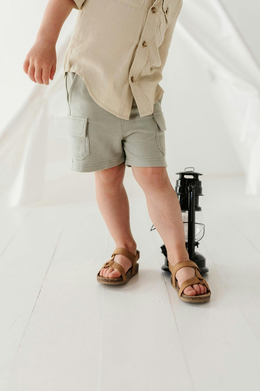 Boy's Cargo Shorts Seagrass