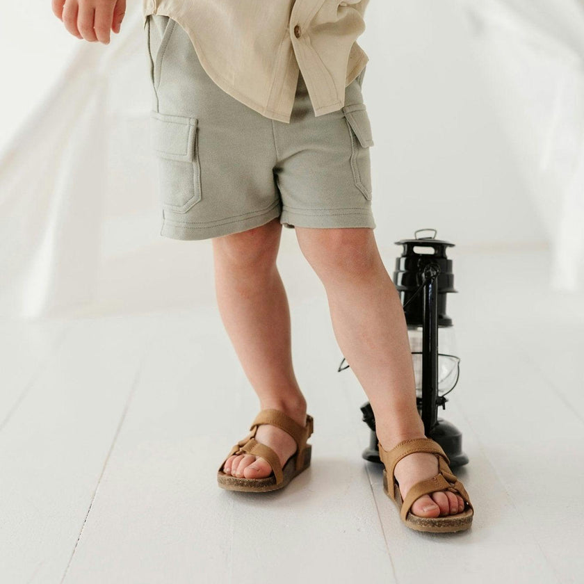 Boy's Cargo Shorts Seagrass
